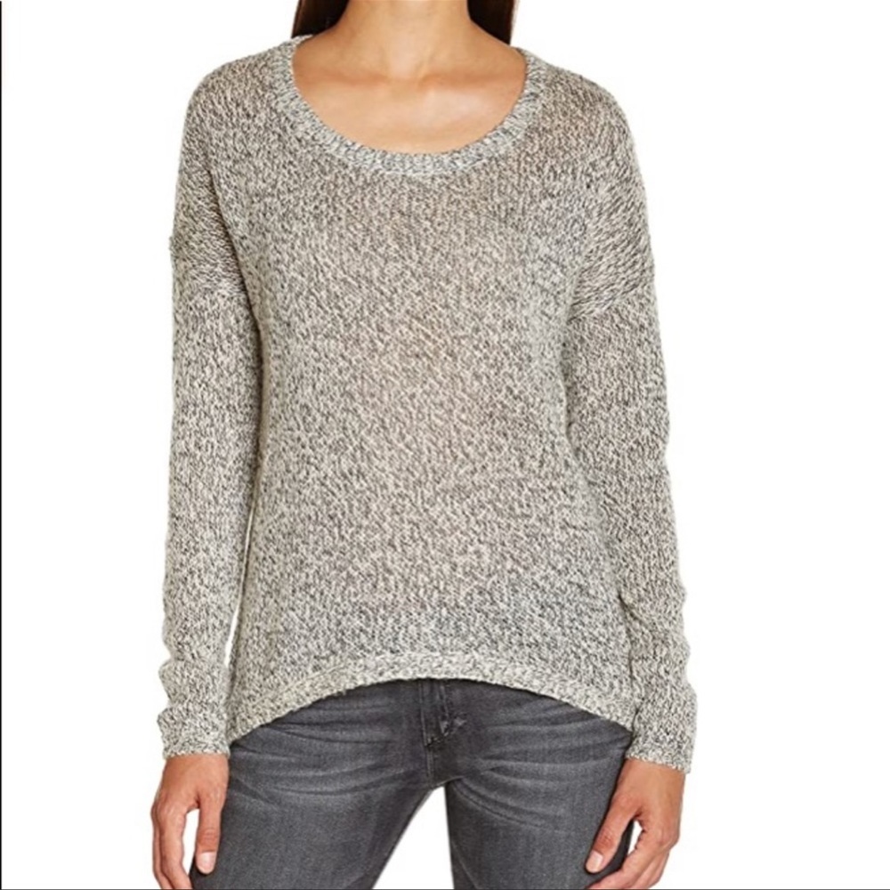 Vero Moda Tango LS Zipper Knit Sweater – Grey/Silver – Size S